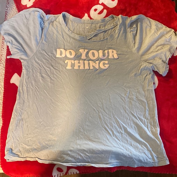Do Your Thing American Eagle Outfitters tee shirt size L Large - Picture 1 of 6